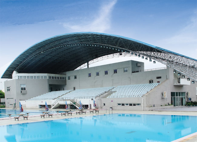 济宁游泳馆网架